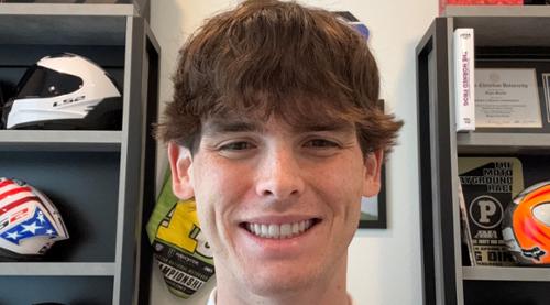 Brayce Martin smiling